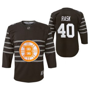 Kinder Boston Bruins Trikot #40 Tuukka Rask Grau 2020 NHL All Star